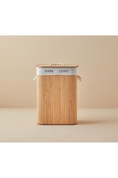 English Home Fancy Bambu Çamaşır Sepeti