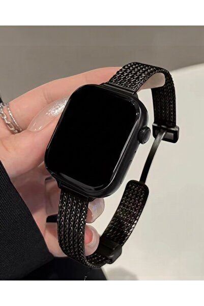 KILIF HOUSE سوار ساعة شبكي من الفولاذ الفاخر متوافق مع مقاسات 38 - 40 - 41 ملم