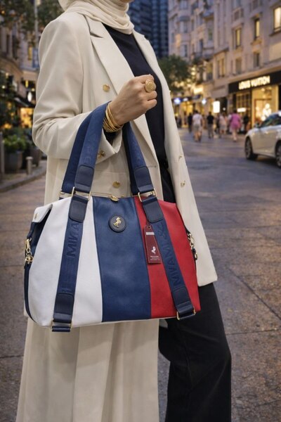 ÇANTAM GELSİN Miami Polo Women's Loose Soft Large Size Hand and Shoulder Bag ...