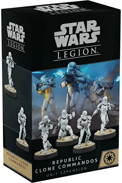 Fantasy Flight Games Star Wars Legion Republic Clone Commandos Unit Expansion...