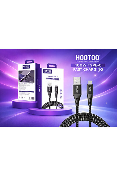 HooToo 100W TYPE-C Fast Charging Cable
