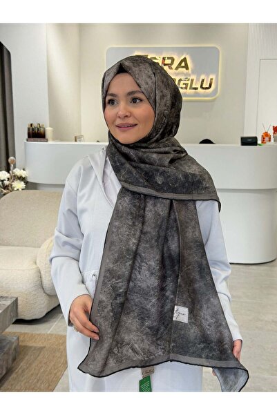 La Boutique Eşarp Güz Yaz Serinliği Organik Bulut Desen Şal