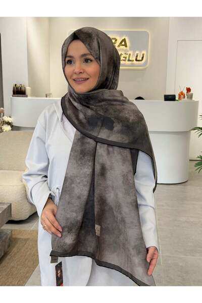 La Boutique Eşarp Güz Yaz Serinliği Organik Bulut Desen Şal