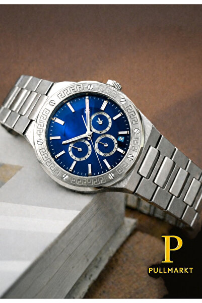 pullmarkt Çelik - Takvimli Erkek Kol Saati