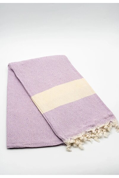 serelya Beach Towel Peshtemal 100% Cotton Diamond Patterned Turkish Peshtemal...