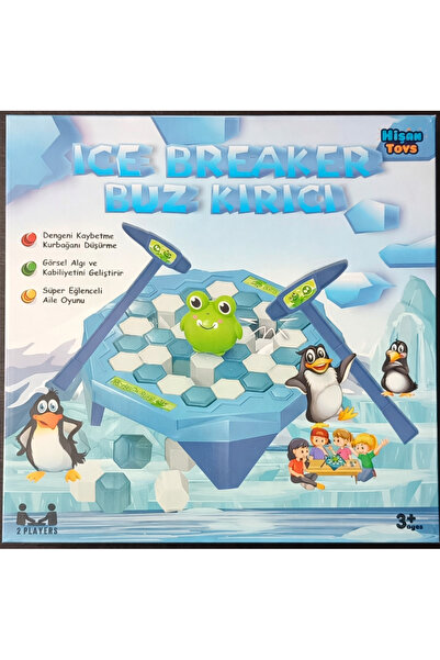 miras home Buz Kırma Eğlenceli Aile Oyunu, Buz Kıracağı Zeka Oyunu, Kurbağa D...