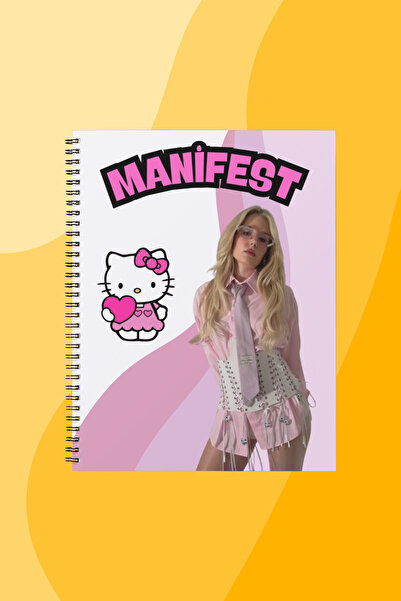 SEKİZELLİİKİ MANİFEST -BASKILI TASARIM DEFTER