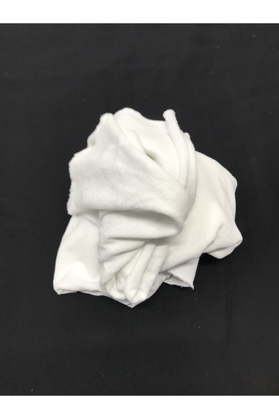 Yiğit Kumaş Beyaz Penye Havlu Kumaş, Parça 100x140 cm