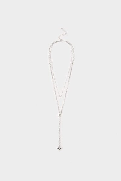 DeFacto Women's 2-Piece Necklace H0827Axns