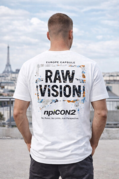 MARKATEM Npicon2 Raw Vision Black Men's T-Shirt – Europe Capsule Collection