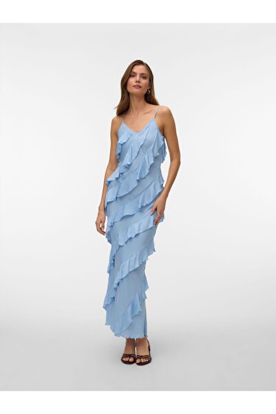 Vero Moda Kleid VMICELYN Langes Kleid