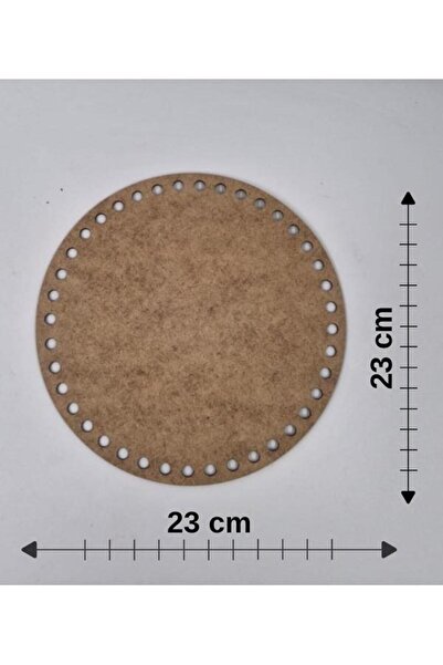 Mu Art Ahşap Lemn 23x23 cm 10 bucăți Tavă Placă pentru tricotat Suport perfor...