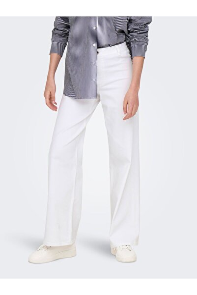 JDY Hose mit weitem Beinschnitt JDYIRIS Normal geschnitten Hose mit weitem Be...