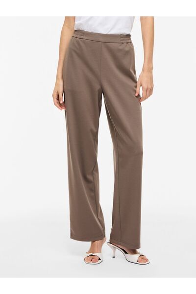 VILA Straight Leg Hose VIELLIE High Waist