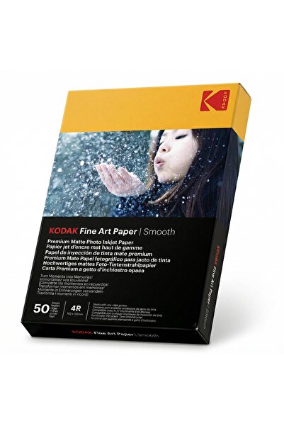 Kodak FİNE ART PAPER - SMOOTH - 230GSM -4R/50