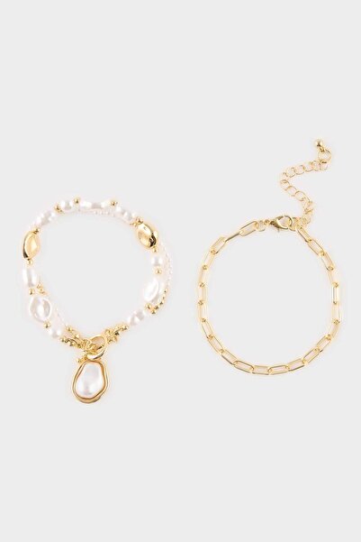 DeFacto Women's 2-Piece Bracelet G9840Axns