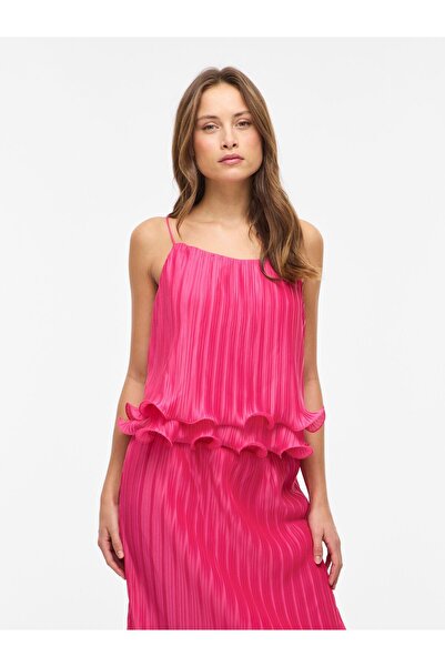 VILA Trägertop VIWANDA Plissiertes