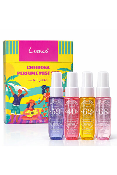 LUENCO مجموعة بخاخ معطر للجسم شيروسا يمنحك تجربة عطرية فاخرة برائحة مميزه وجذ...