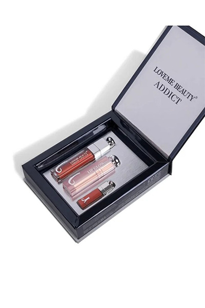 ROSE BERRYY Rose Berry 3-Piece Lip Gloss Set - Natural Glow Essentials for a ...