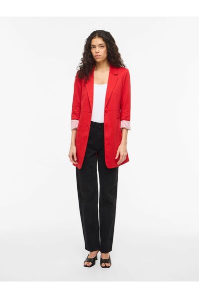 VILA Blazer VISAGA Langer Jersey