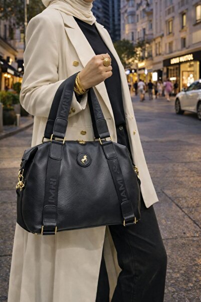 ÇANTAM GELSİN Miami Polo Women's Loose Soft Large Size Hand and Shoulder Bag ...