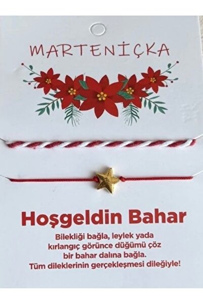 Haziran Accessory Marteniçka Set of 2 Bracelets, Star