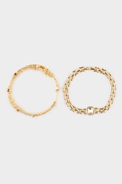 DeFacto Women's 2-Piece Bracelet H0784Axns
