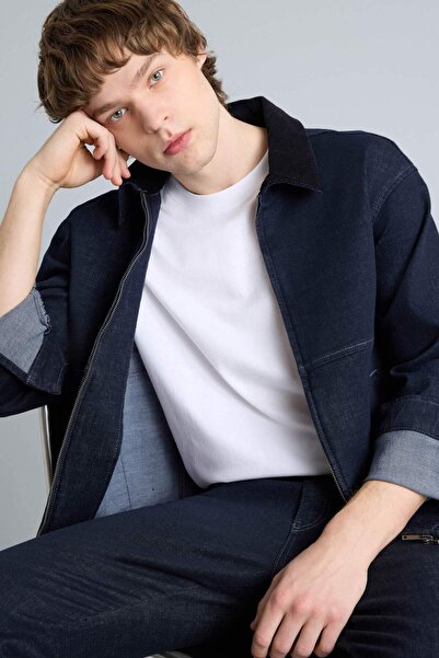 DeFacto Regular Fıt Pamuklu Ceket H0352AX26SP