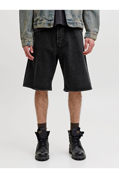 Jack & Jones Pantaloni scurți din denim cu croială largă