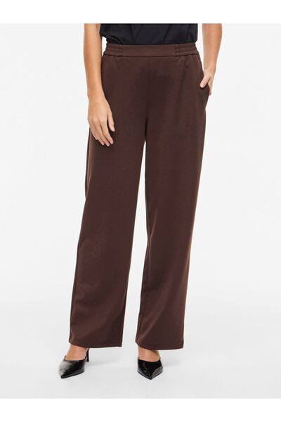 VILA Straight Leg Hose VIELLIE High Waist