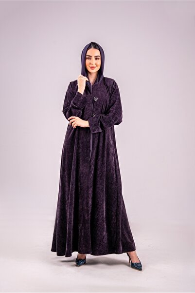 ABAYA Indonesian Crepe abaya, half-circle style, suitable for work and specia...