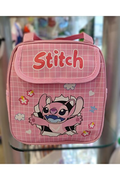 ada çanta kırtasiye Nutriție geantă cu cusături în formă de S, cu buzunare iz...