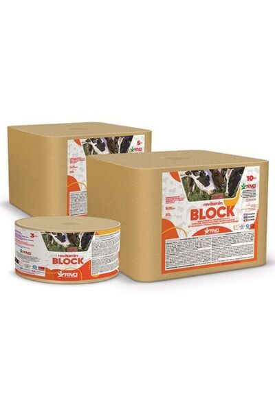 REVA Revitamin Block 3KG Vitaminli Yalama Taşı ( 4'LÜ PAKET )
