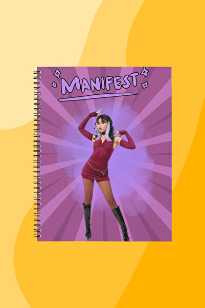 SEKİZELLİİKİ MANİFEST -BASKILI TASARIM DEFTER