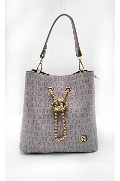 ÇANTAM GELSİN Just Polo Women's 3-Compartment Adjustable Long Strap Handbag a...