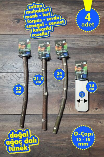 Vixpet مجموعة فينتي المكونة من 4 قطع من عناوين الببغاء الطبيعية |   سلطان، مو...