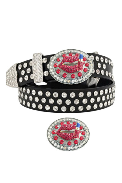 targay Belt with Full Stones on It