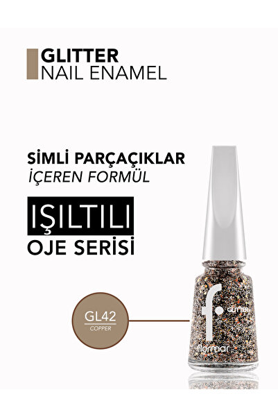 Flormar طلاء أظافر لامع جليتر من فلورمار