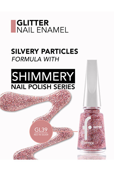 Flormar طلاء أظافر لامع جليتر من فلورمار