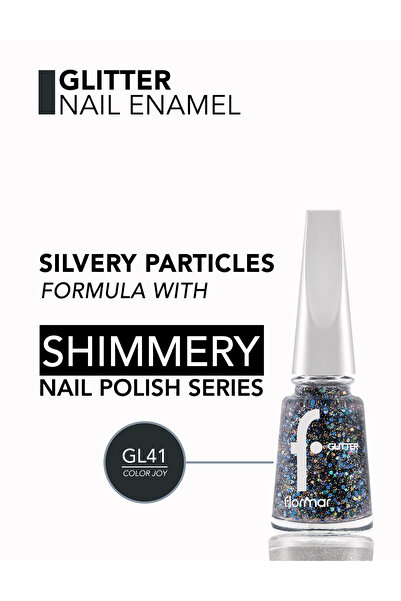 Flormar طلاء أظافر لامع جليتر من فلورمار