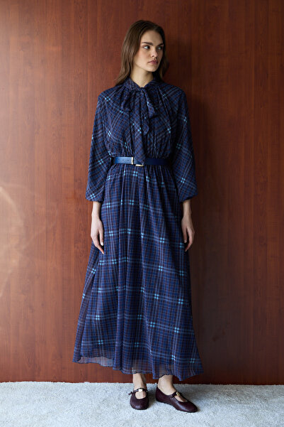 Melike Tatar Patterned Dress 32-2727