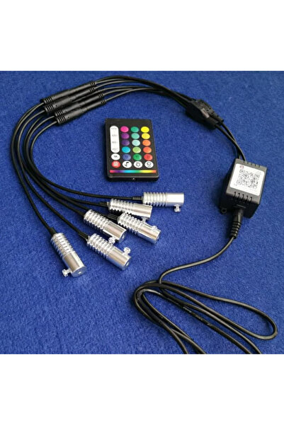 Generic RGB Fiber Optic Car Door Star Light Kit, Music Sync App & Remote, 12V...