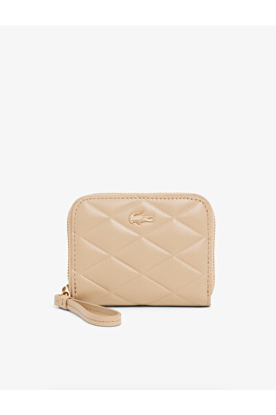 Lacoste Small Crocodelle Leather Coin Purse