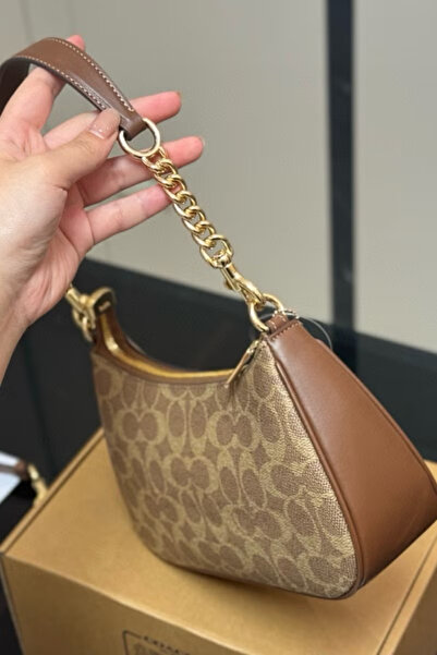 COAGUCHEK classic logo TERI shoulder bag, crossbody bag, handbag