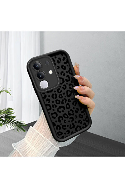 ucuc حافظة سيليكون سوداء متوافقة مع هاتف Vivo Y29 4G مقاومة للصدمات مع حماية ...