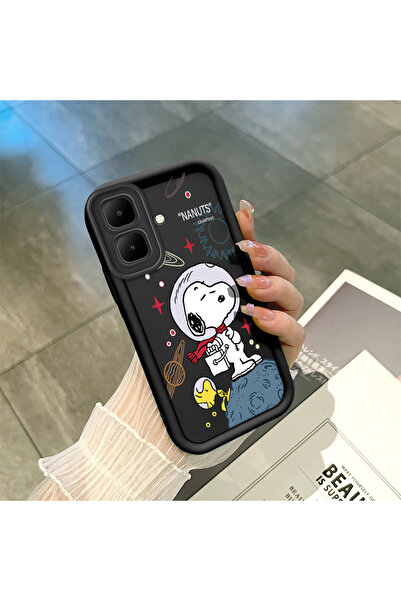 ucuc حافظة إنفينيكس سمارت 10 من السيليكون الأسود المتوافق مع حماية الكاميرا ا...