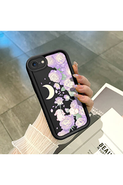 ucuc حافظة سيليكون سوداء متوافقة مع هاتف iPhone 7/8/SE 2020 2022، مقاومة للصد...