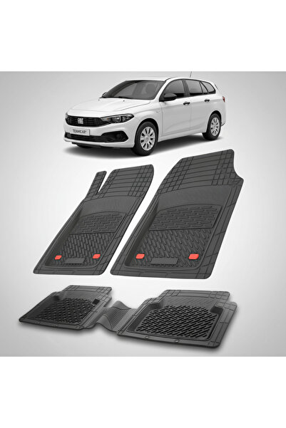 TEAMCAR Συμβατά πατάκια δαπέδου Fiat Tipo Egea Station Wagon Facelift 2020-20...