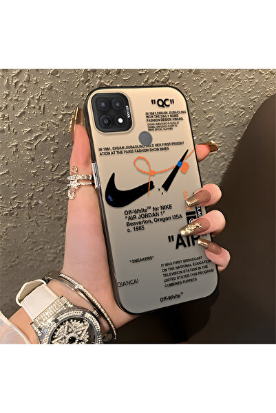 Hontinga حافظة هاتف OPPO A15 متوافقة مع الحواف السيليكونية الصلبة والمضادة لل...