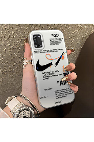 Hontinga حافظة هاتف سامسونج جالاكسي A31 متوافقة مع الحافة السيليكونية الصلبة ...